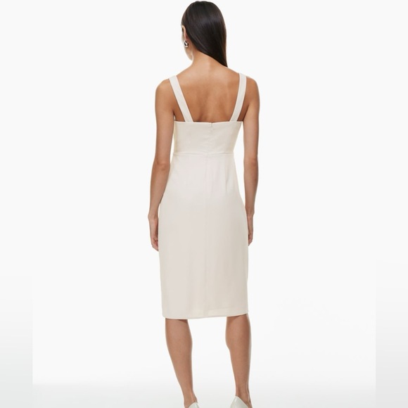 Aritzia 90s Slip Dress Matte Pearl Size 0 - Picture 4 of 7